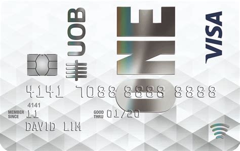 uob one discount card